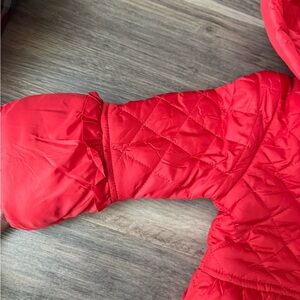 Quilted Red Kids Jacket